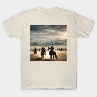 Mongolian inspired art T-Shirt